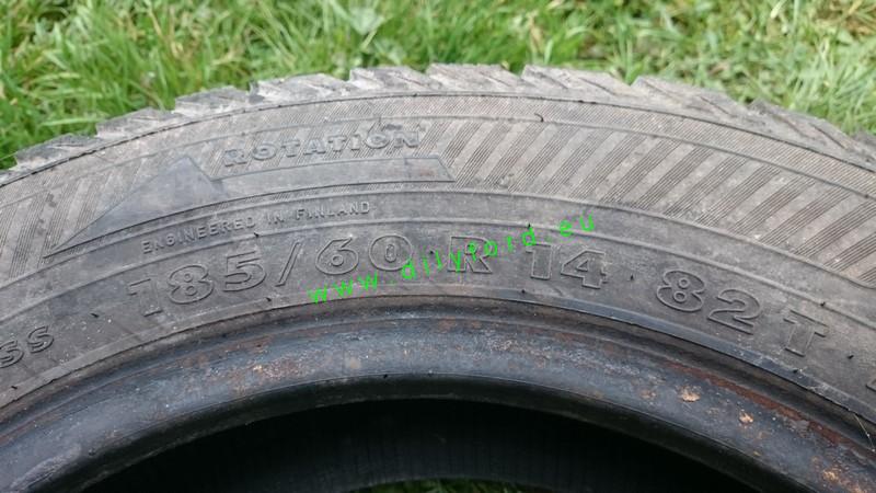 185/60 R14 Nokian W zimní 1x