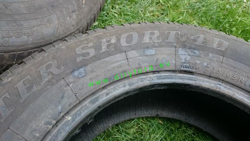 215/65 R16 Dunlop 4D zimní 1x