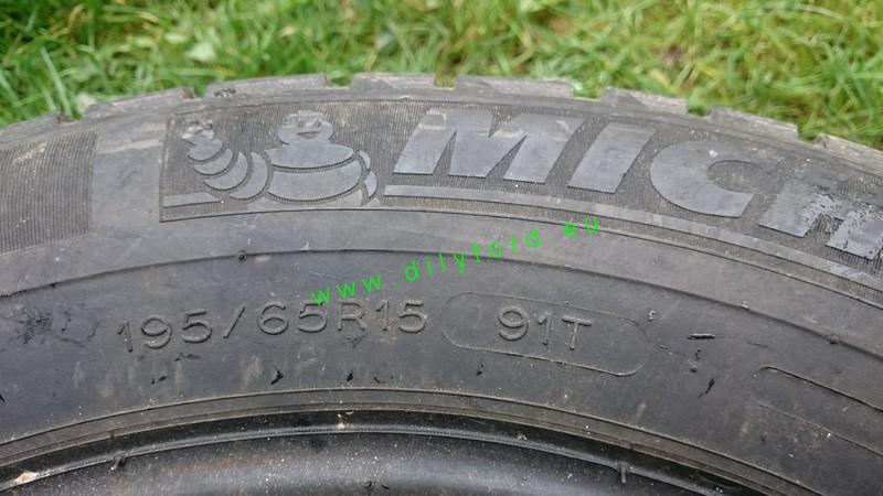 195/65 R15 Michelin Alpin A3 zimní 2x