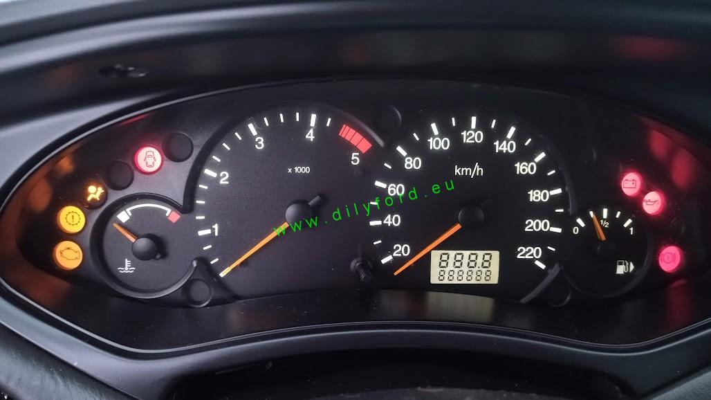 budíky Focus I FL diesel