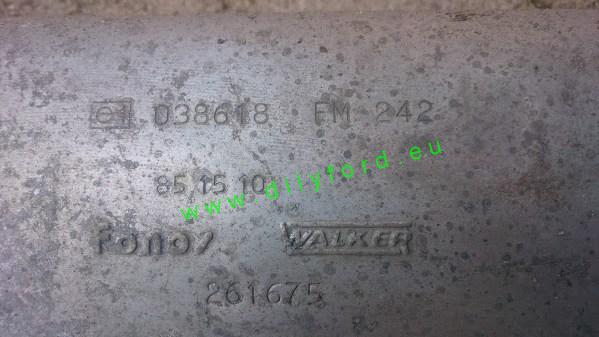 zadní díl výfuku Mondeo III 4/5D 1.8i-2.0i