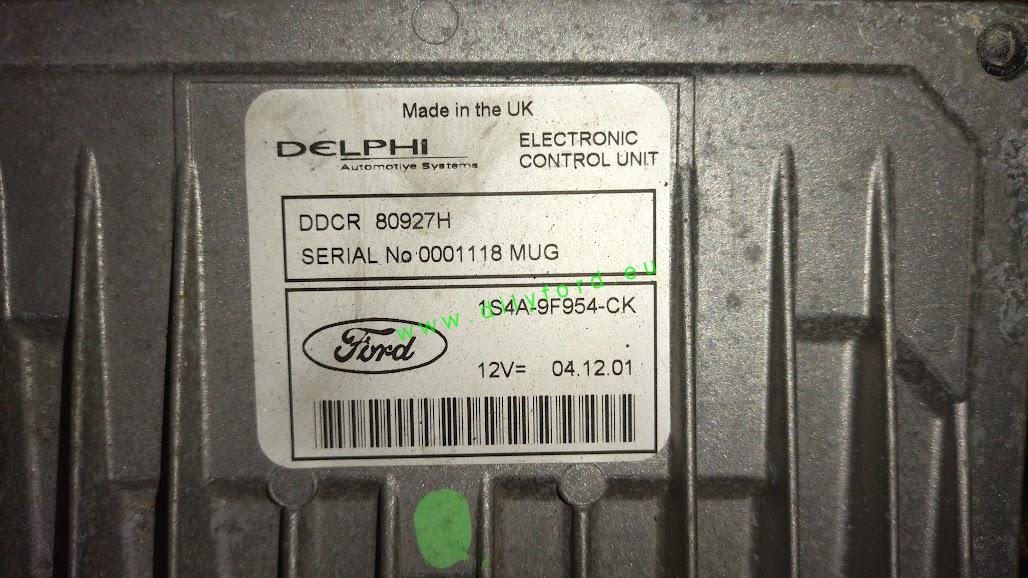 řídící jednotka Delphi 1.8TDCI Focus