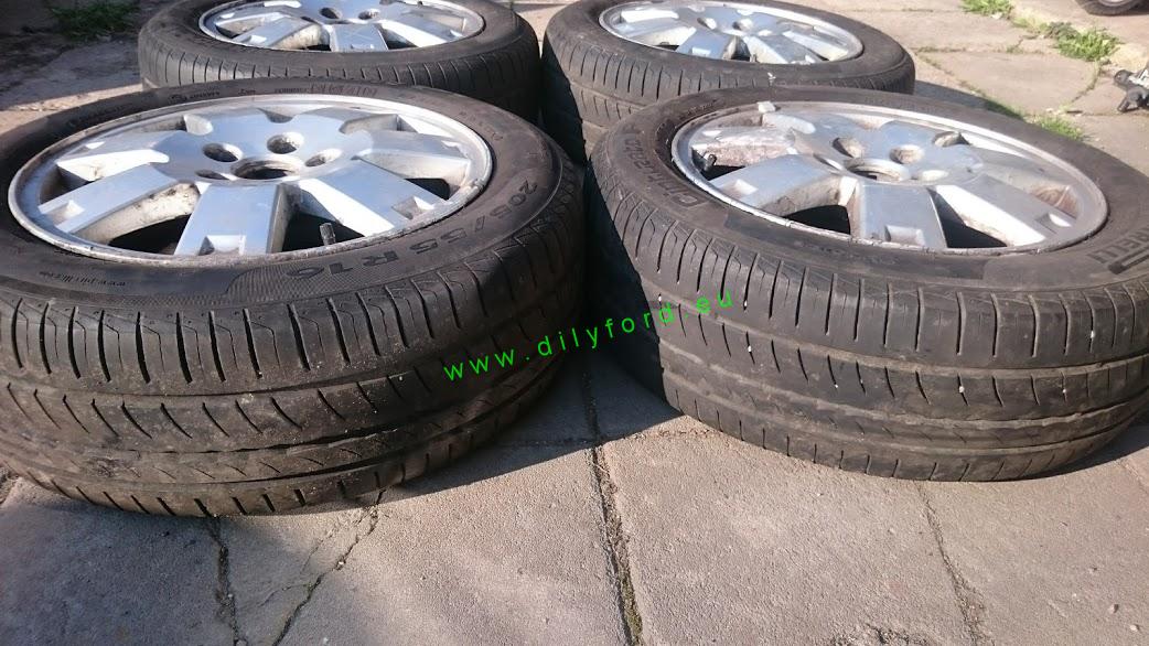 16" Alu Ford 5x108 ET52,5 205/55