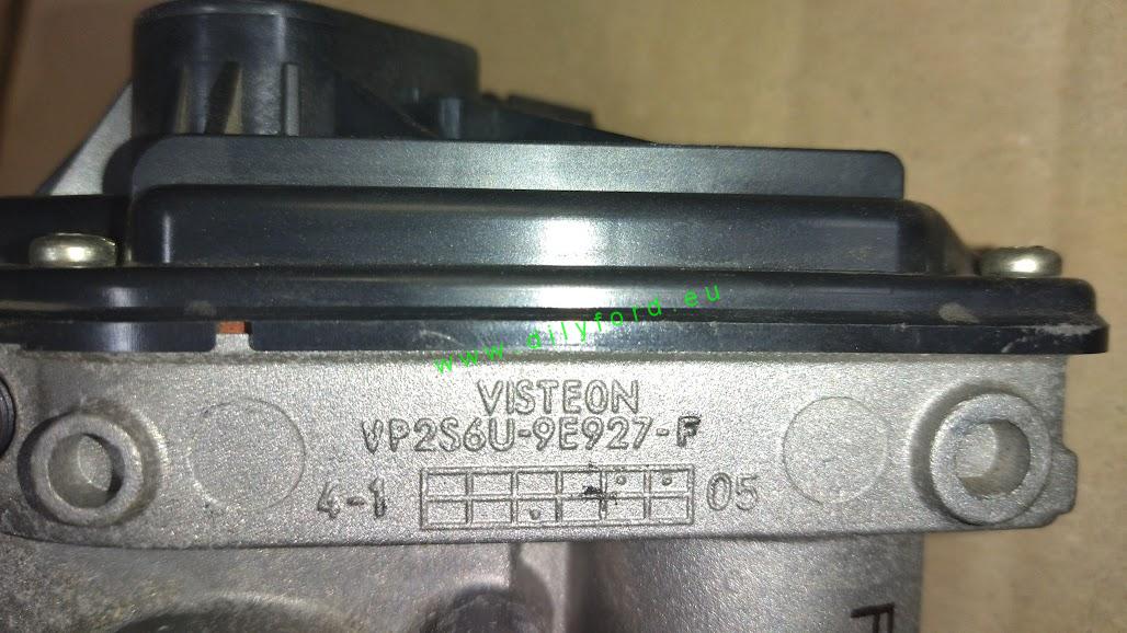 škrtící klapka VP2S6U-9E927-F