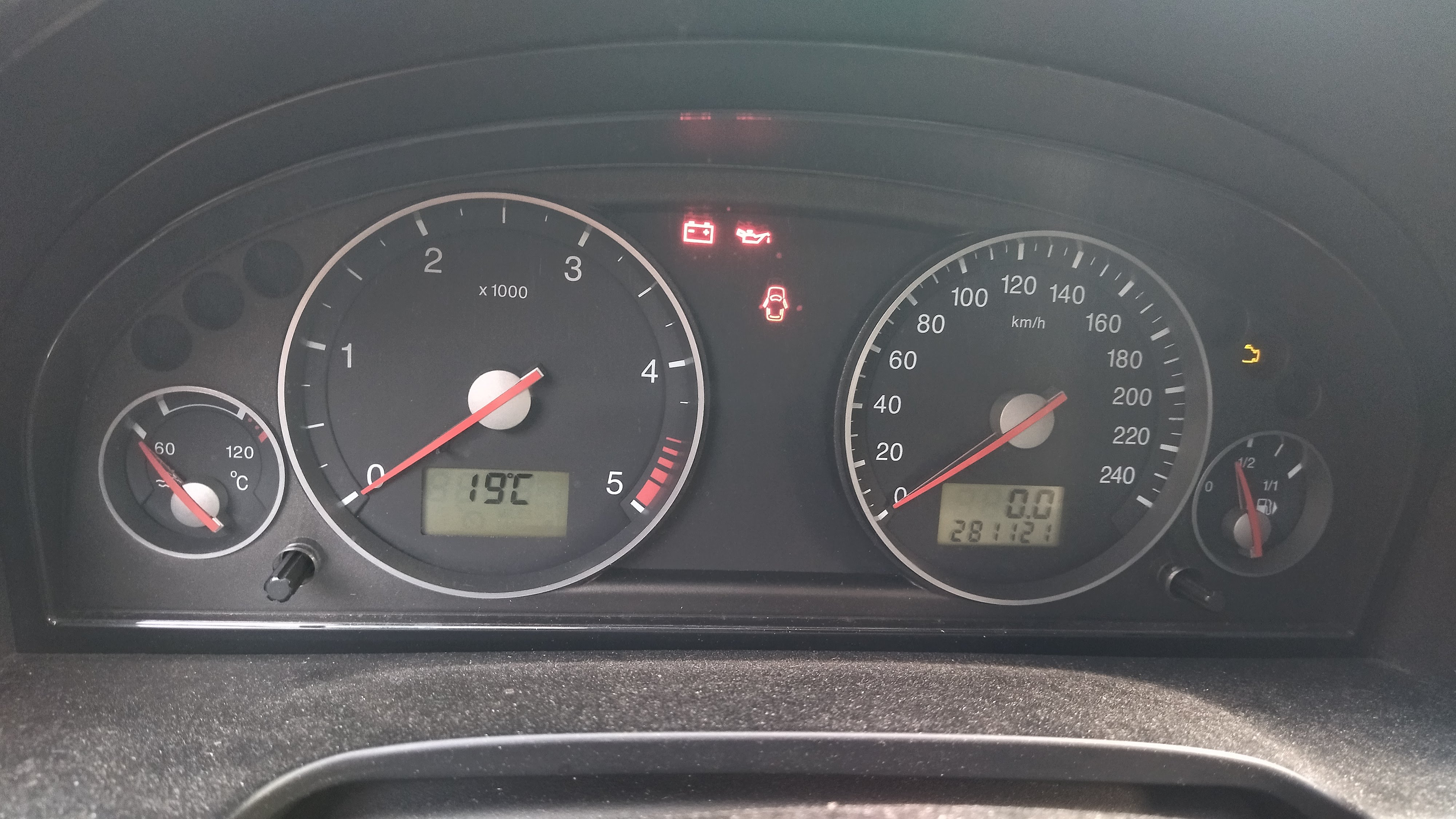 přístrojovka Mondeo III TDCI s PP 2005