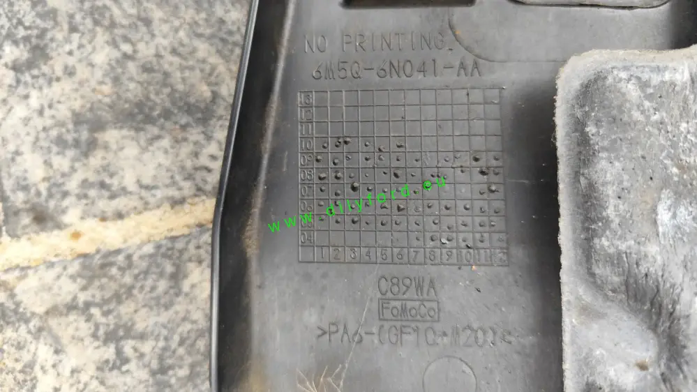 vrchní kryt motoru 1.8TDCI