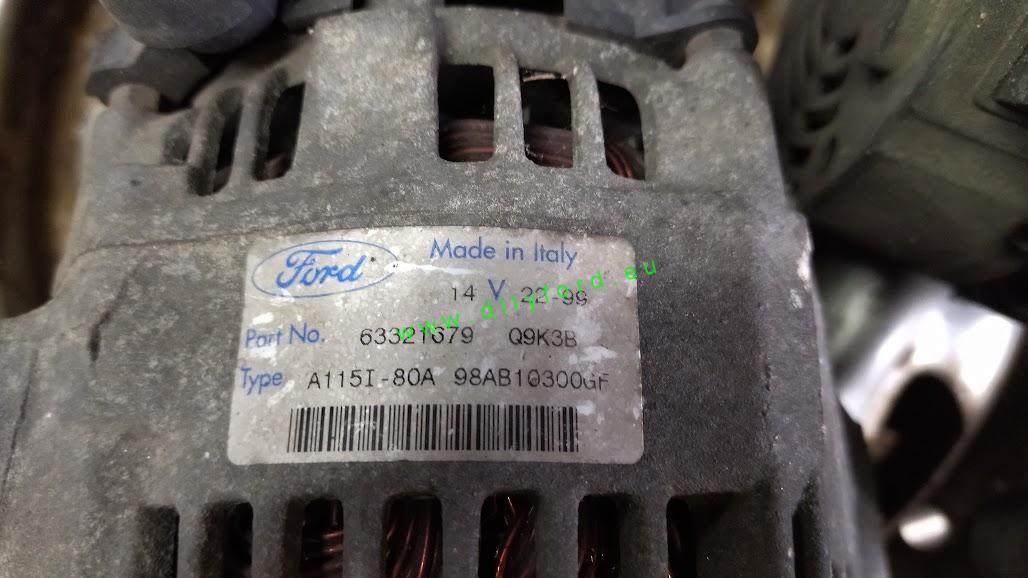 alternátor  Focus I ( 1.4i - 1.6i )