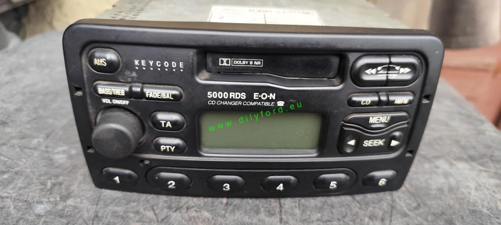Autorádio Ford 5000 RDS