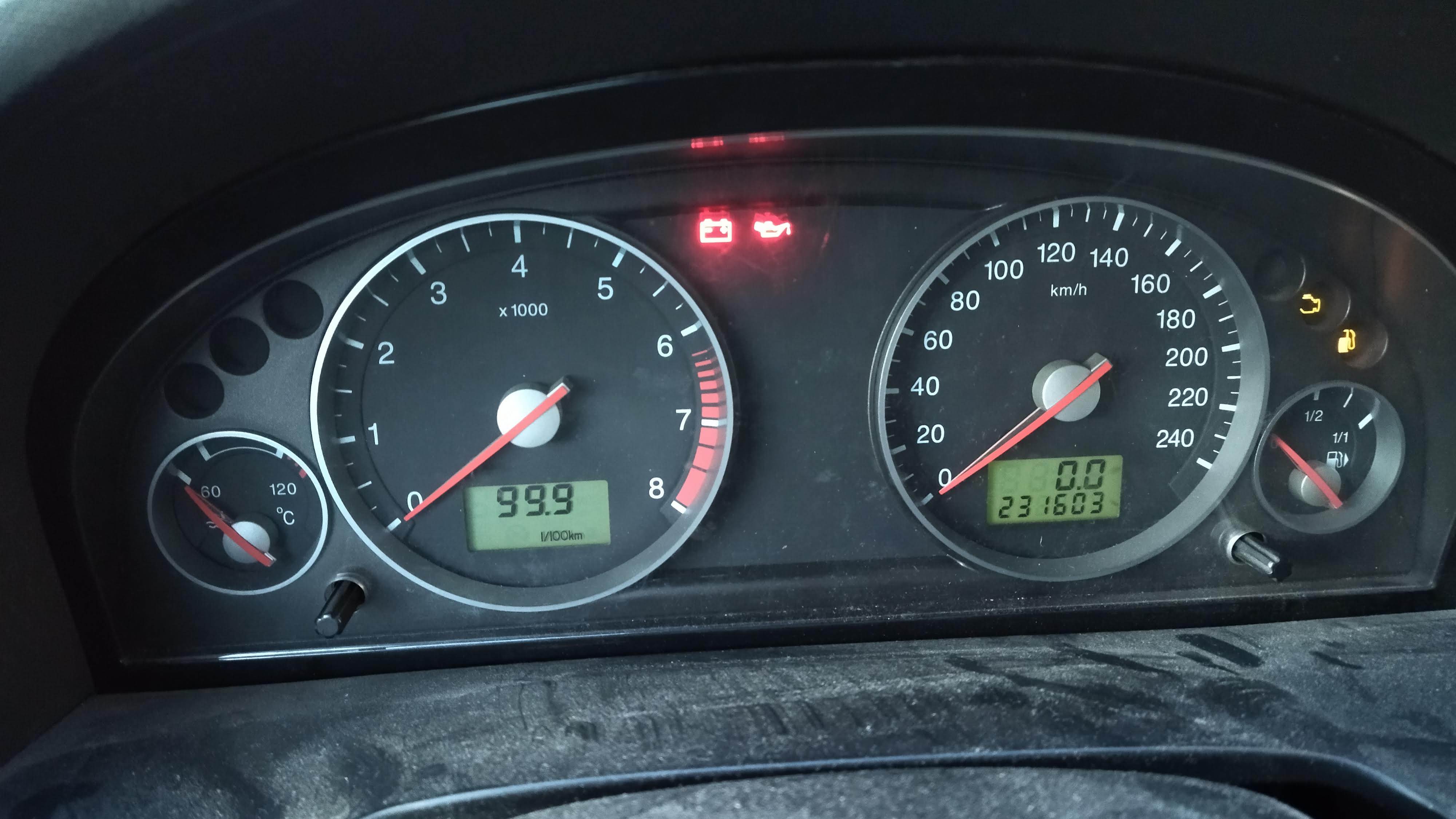 přístrojovka Mondeo III benzin FL +PP