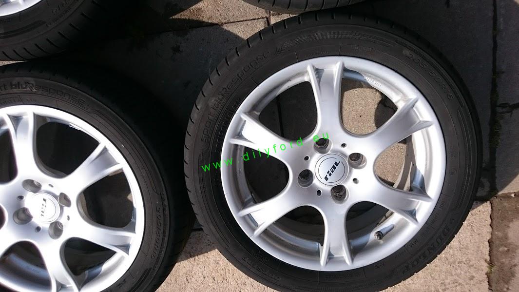alu kola 4x108 6,5x16 ET42 Rial + pneu