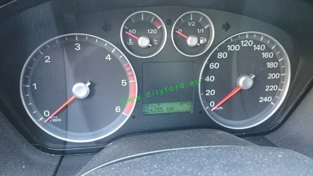 budíky Focus II TDCI (GN)