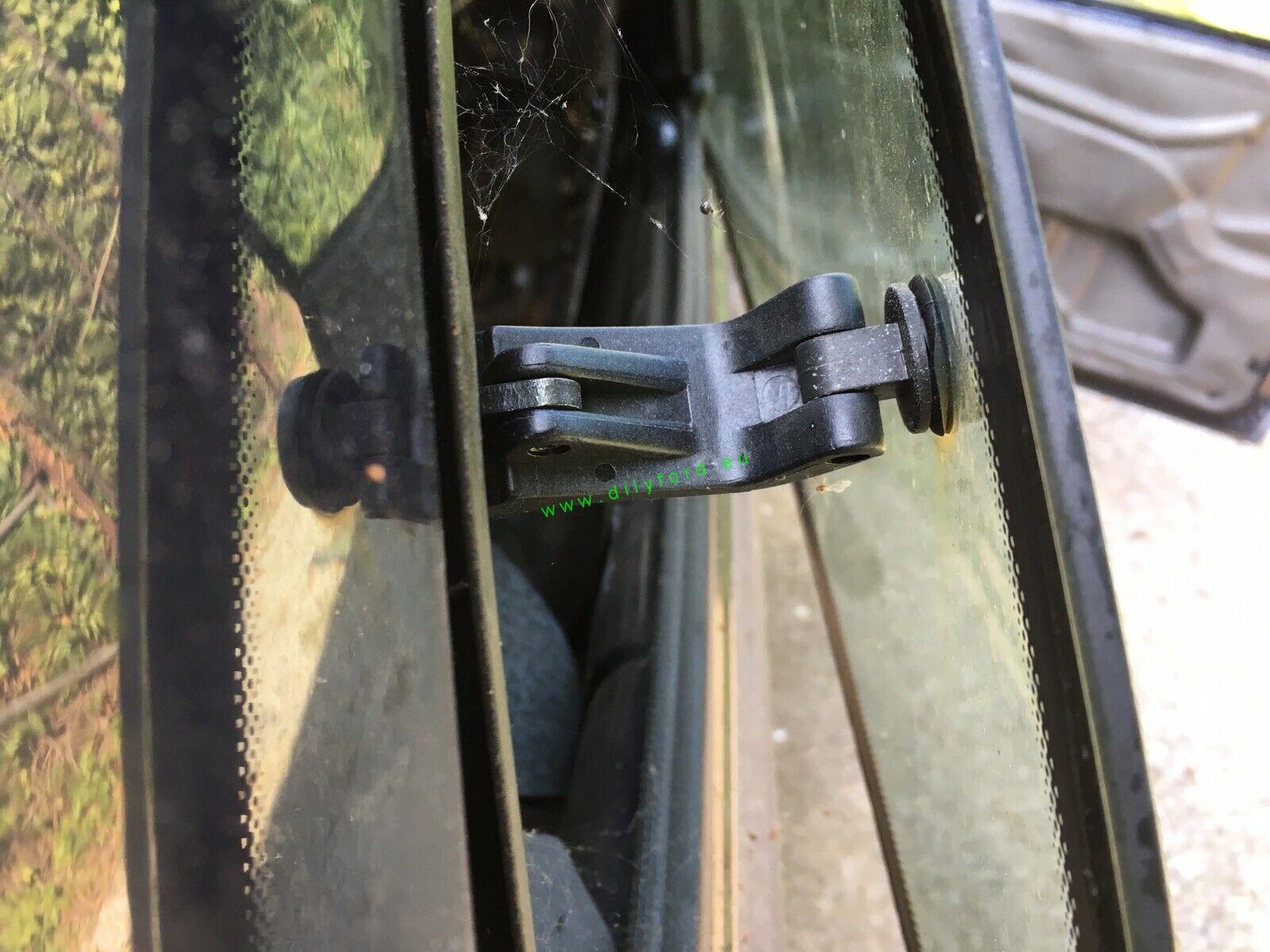 vyklápěcí zadní boční skla Fiesta Mk4 3D