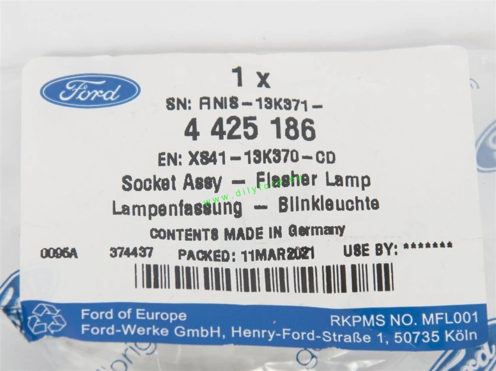 patice žárovky XS4113K370CD