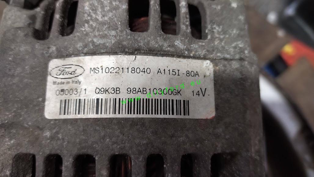 alternátor  Focus I ( 1.4i - 1.6i )