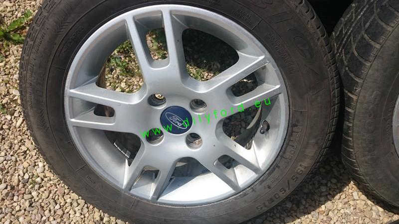 15" Alu 4x108 + letní pneu 195/60