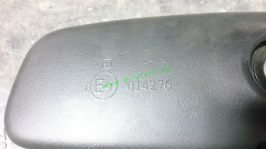 zpětné zrcátko vnitřní - nasouvací