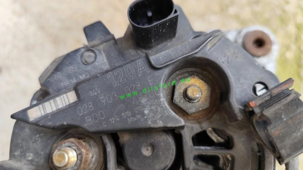 alternátor Galaxy, Sharan 1.9TDI 120A