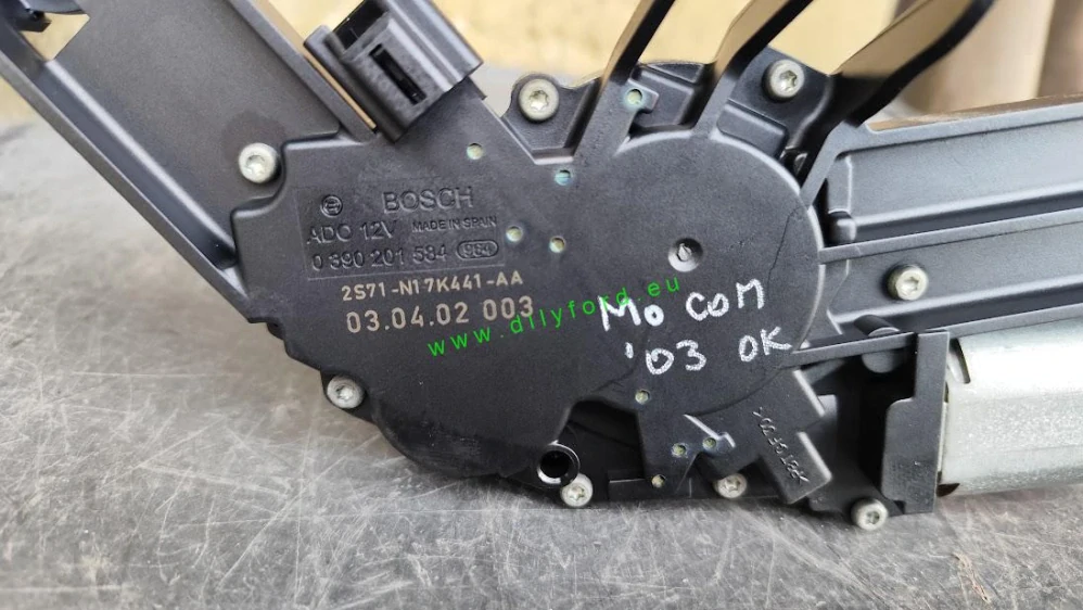 motorek zadní stěrač Mondeo MkIII combi