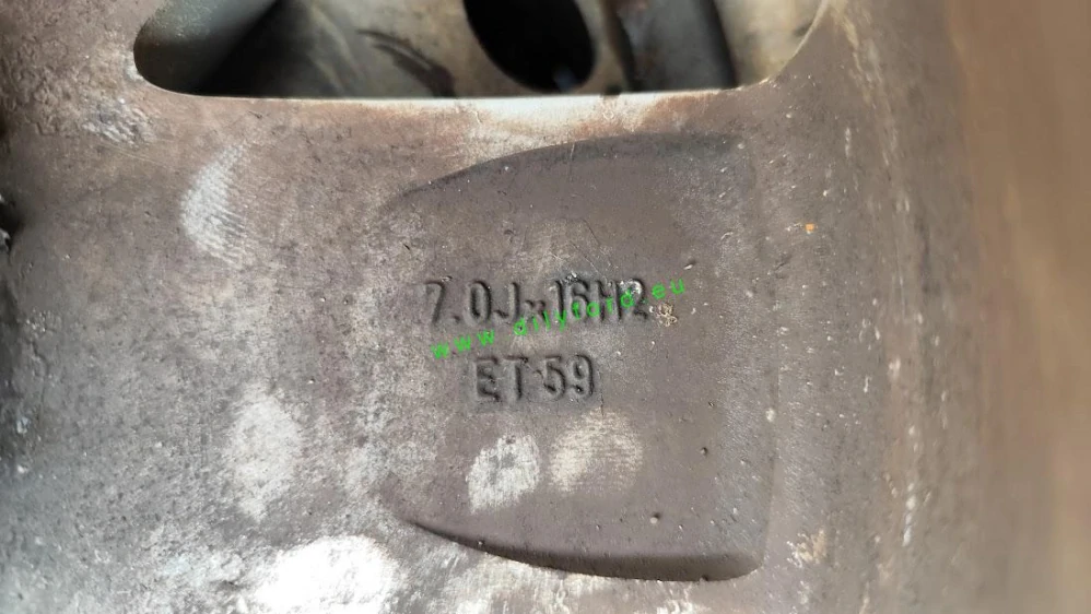 16" Alu Ford 5x112 7Jx16H2 ET59 