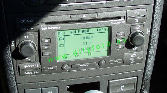 Blaupunkt TravelPilot EX - vada