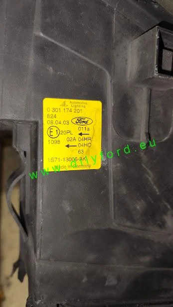 LP světlo Mondeo Mk3 (01-07)