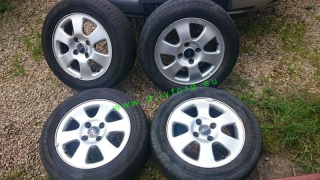 15" Alu 4x108 + letní pneu 195/60