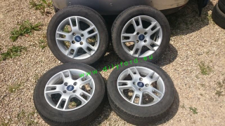 15" Alu 4x108 + letní pneu 195/60
