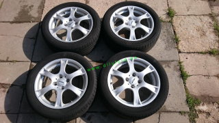 alu kola 4x108 6,5x16 ET42 Rial + pneu